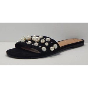 A New Day Women's Black Santana Slide Sandal